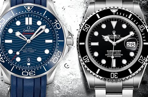 rolex submariner omega seamaster|omega seamaster vs rolex submariner.